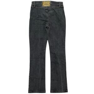 Dolce & Gabbana Vintage Hi-Rise Metal Back Emblem Jeans